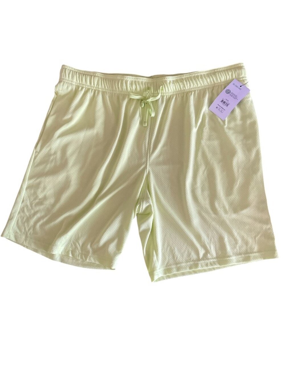 Men's Core Short, Athletic Work, XL, Sonic Lime, NWT